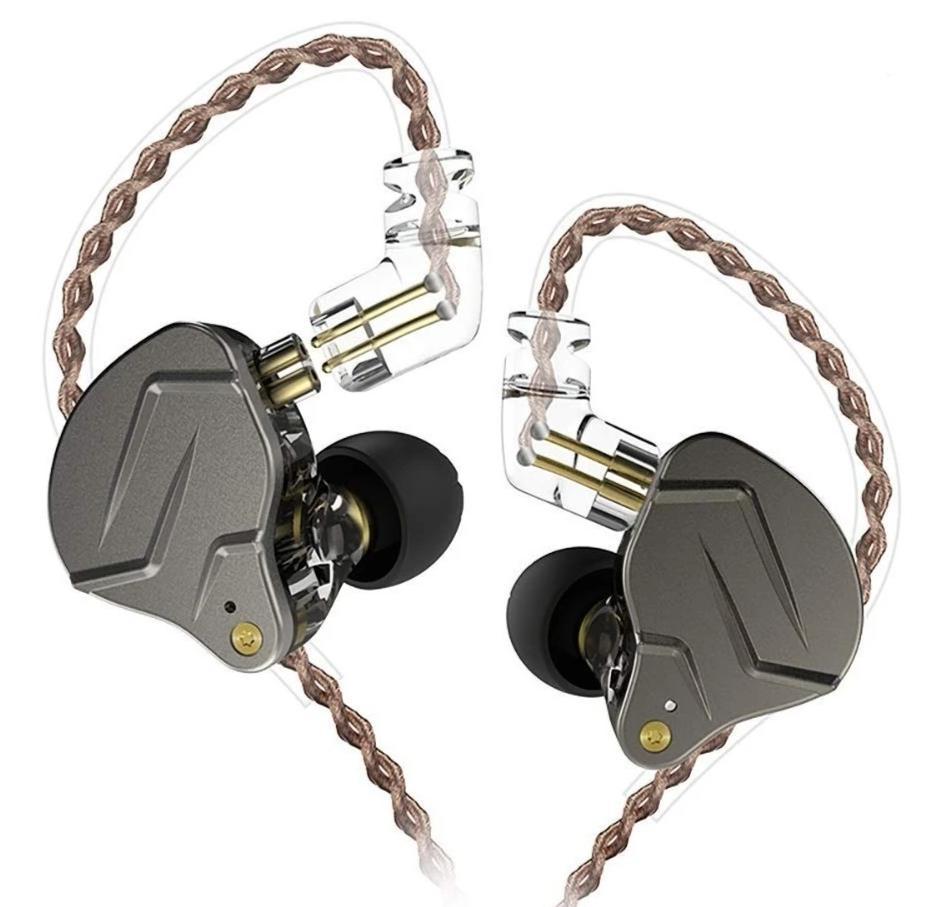 KZ ZSN PRO Hybrid HIFI – blackcinza