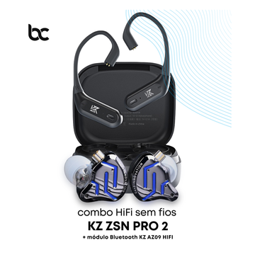 KZ ZSN PRO 2 + KZ AZ09 HIFI - Combo Bluetooth