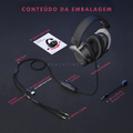 FIFINE H3 Headset Gamer LED RGB para PC / PS4 / PS5 / XBOX ONE / XBOX SERIES S/X
