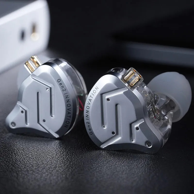 KZ ZSN PRO 2 Hybrid HIFI fone de ouvido in ear retorno de palco lançamento de 2024