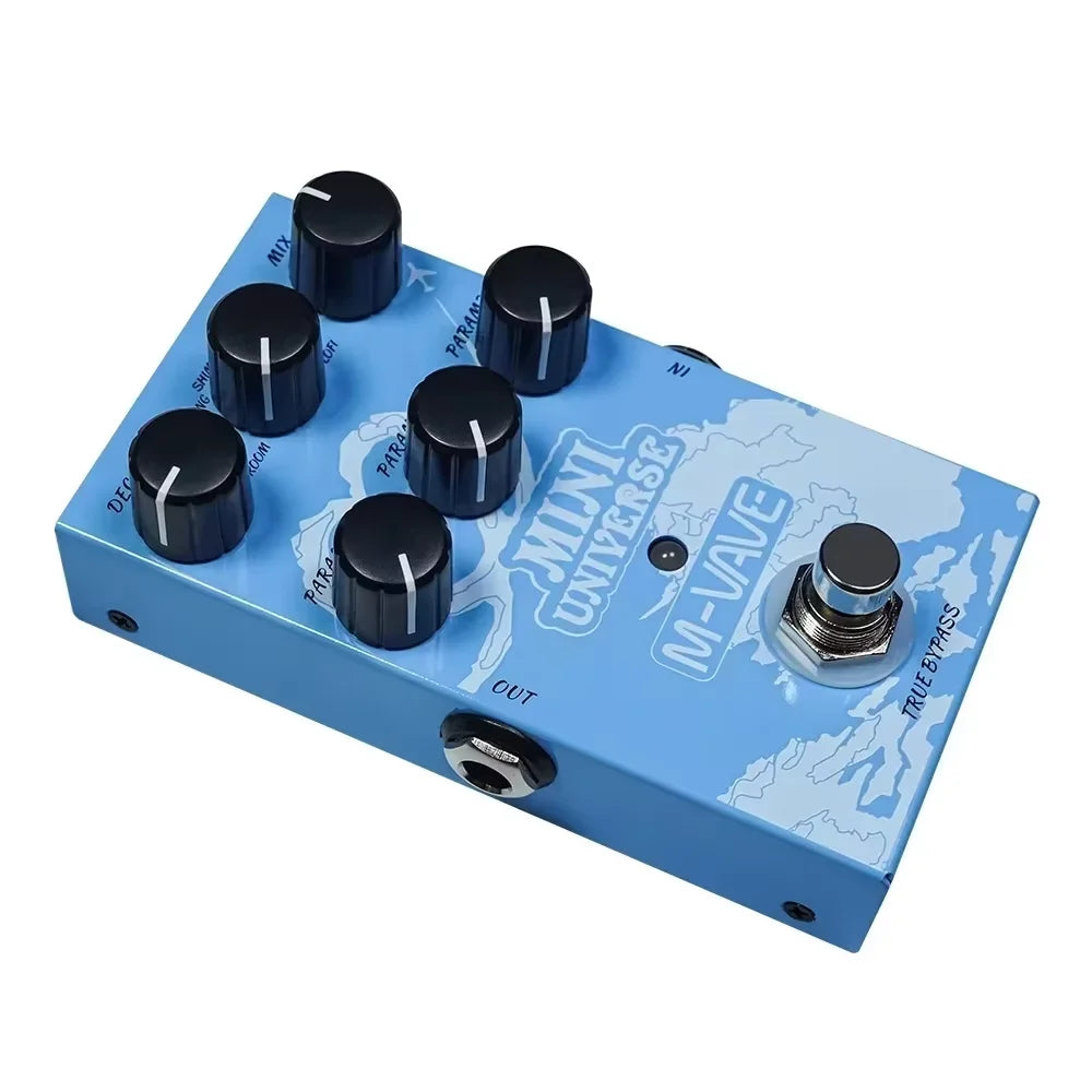 Pedal Reverb Mini Universe M-VAVE - 9 EFEITOS FX