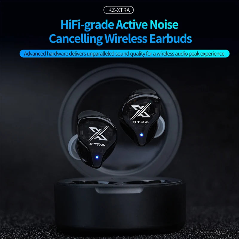 KZ Xtra ANC - Bluetooth 5.4 com Cancelamento de Ruído